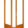 Houten Raamdeur 2 Bladeren H215 X L120 Ribbentafel