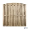 Houten Schutting - Cardiff - Grenen - Groen Geïmpregneerd - Getoogd - 180x180cm - FSC/PEFC