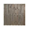 Houten Schutting - Excellent - Grenen - Groen Geïmpregneerd - Recht - 180x180cm - FSC/PEFC