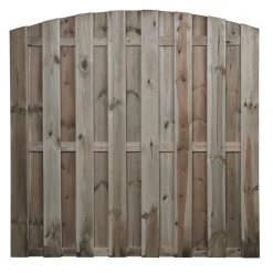 Overig Houten Schutting - Excellent - Grenen - Groen Geïmpregneerd - Getoogd - 180x180cm - FSC/PEFC