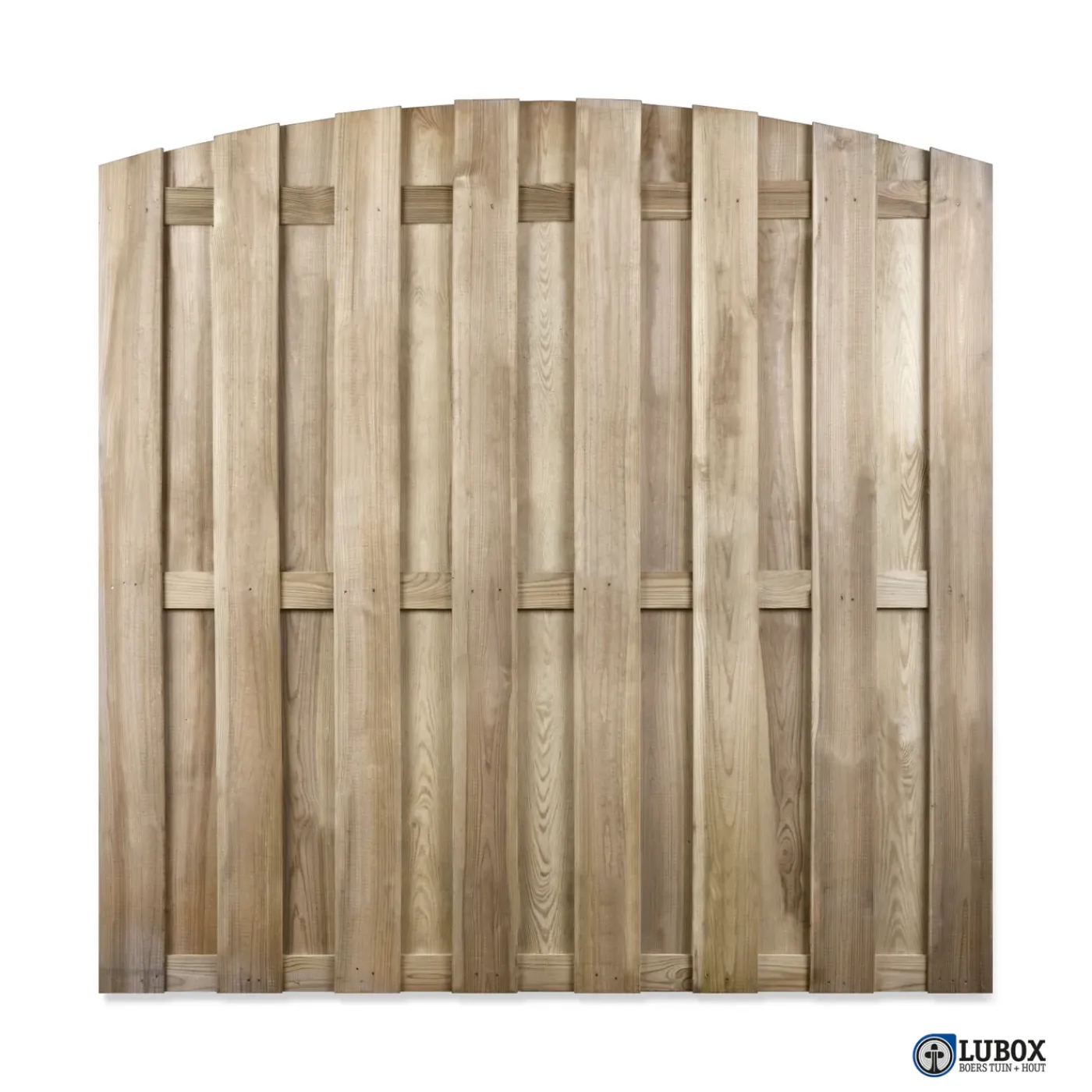 Overig Houten Schutting - Excellent - Grenen - Groen Geïmpregneerd - Getoogd - 180x180cm - FSC/PEFC