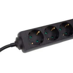 Hq-power Stekkerdoos, 4 Stopcontacten Met Randaarde (schuko, Type F), 3500 W