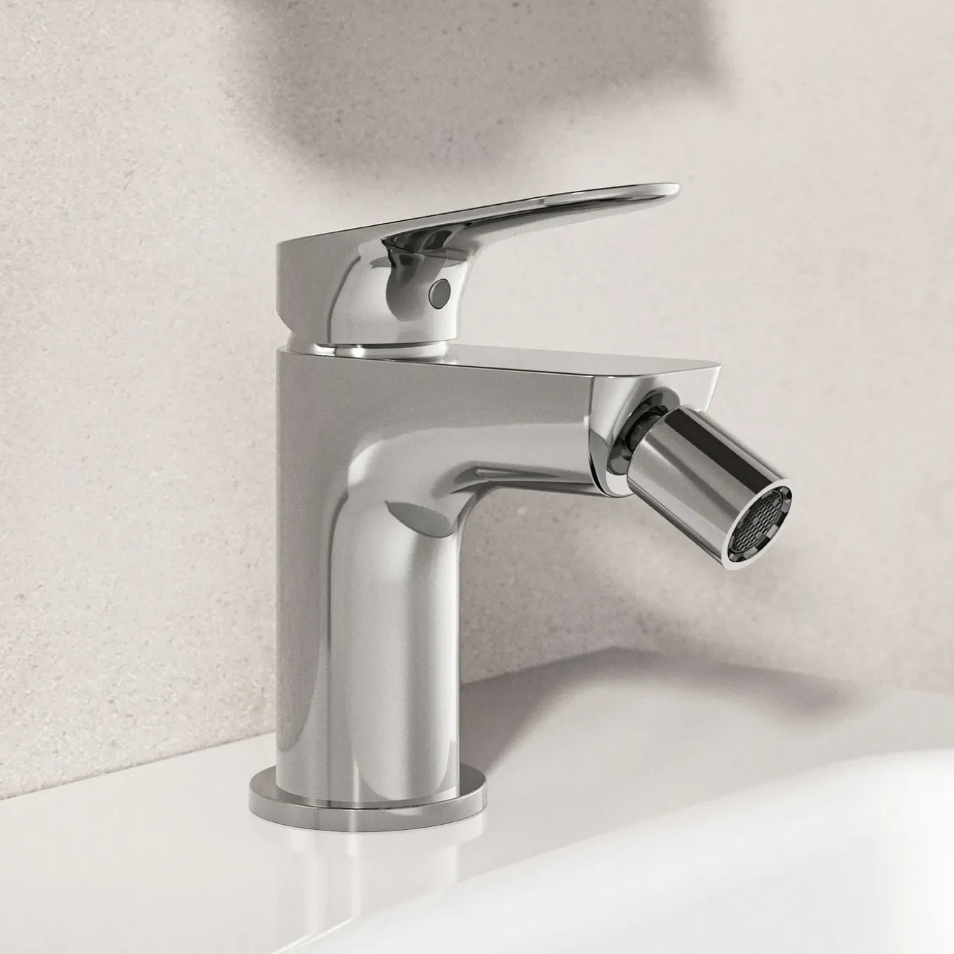 Ideal Standard - Bidetkraan - Alero - Chroom - 95 Mm - Met Handdouche