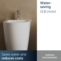Ideal Standard - Bidetkraan - Alero - Chroom - 95 Mm - Met Handdouche