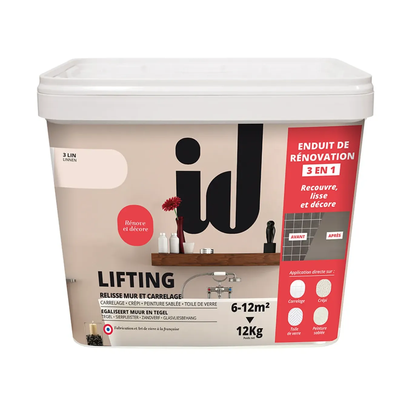 ID Plaaster Lifting linnen 12kg