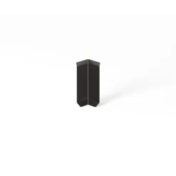 Ilcom Binnenhoek Fli Voor Plint F 100 Mm X 30 Mm X 30 Mm - Mattzwart