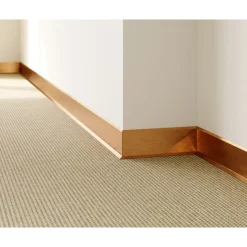 Ilcom Ceramica Ilcom Binnenhoek Fli Voor Plint F 80 Mm X 30 Mm X 30 Mm - Geborsteld Koper