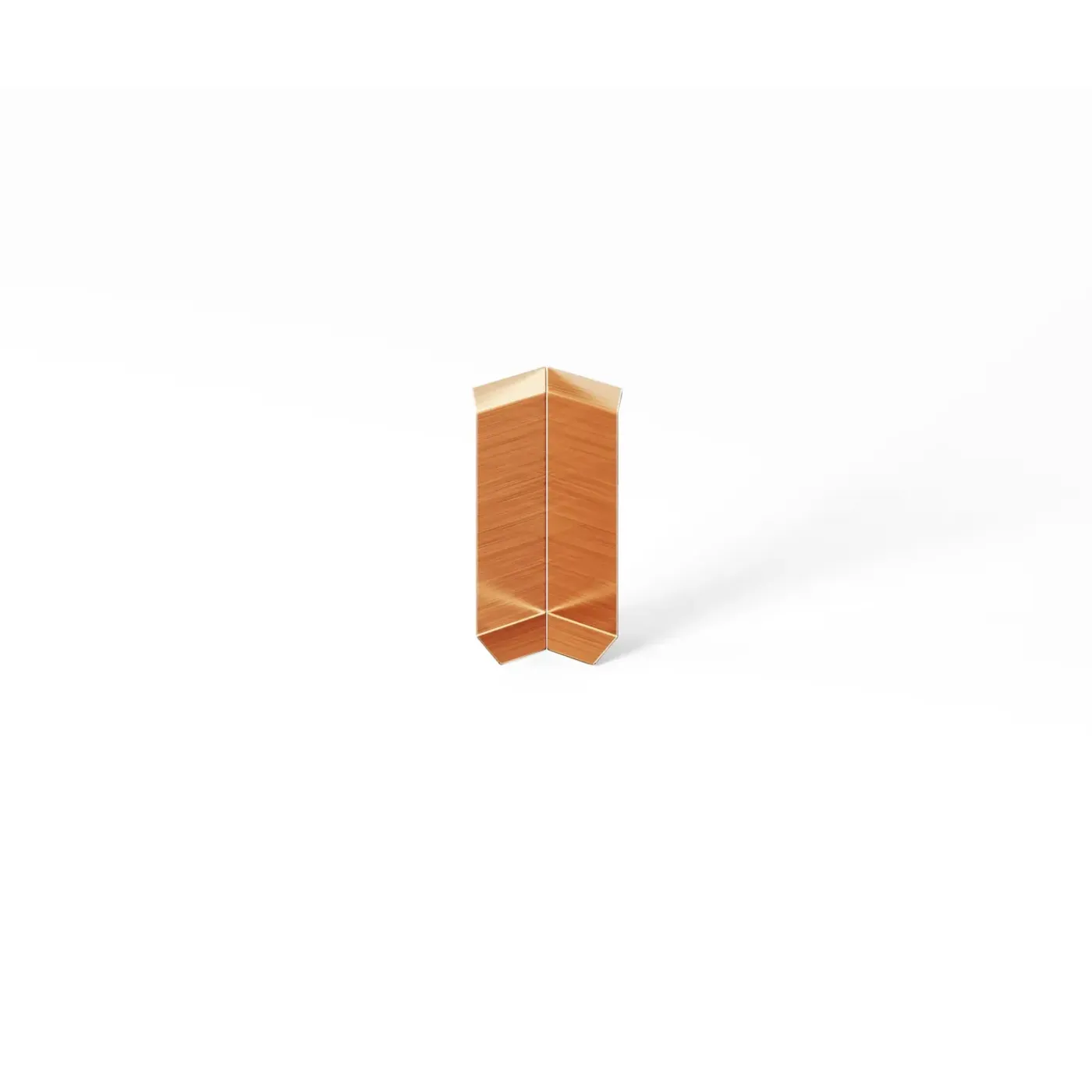 Ilcom Ceramica Ilcom Binnenhoek Fli Voor Plint F 80 Mm X 30 Mm X 30 Mm - Geborsteld Koper