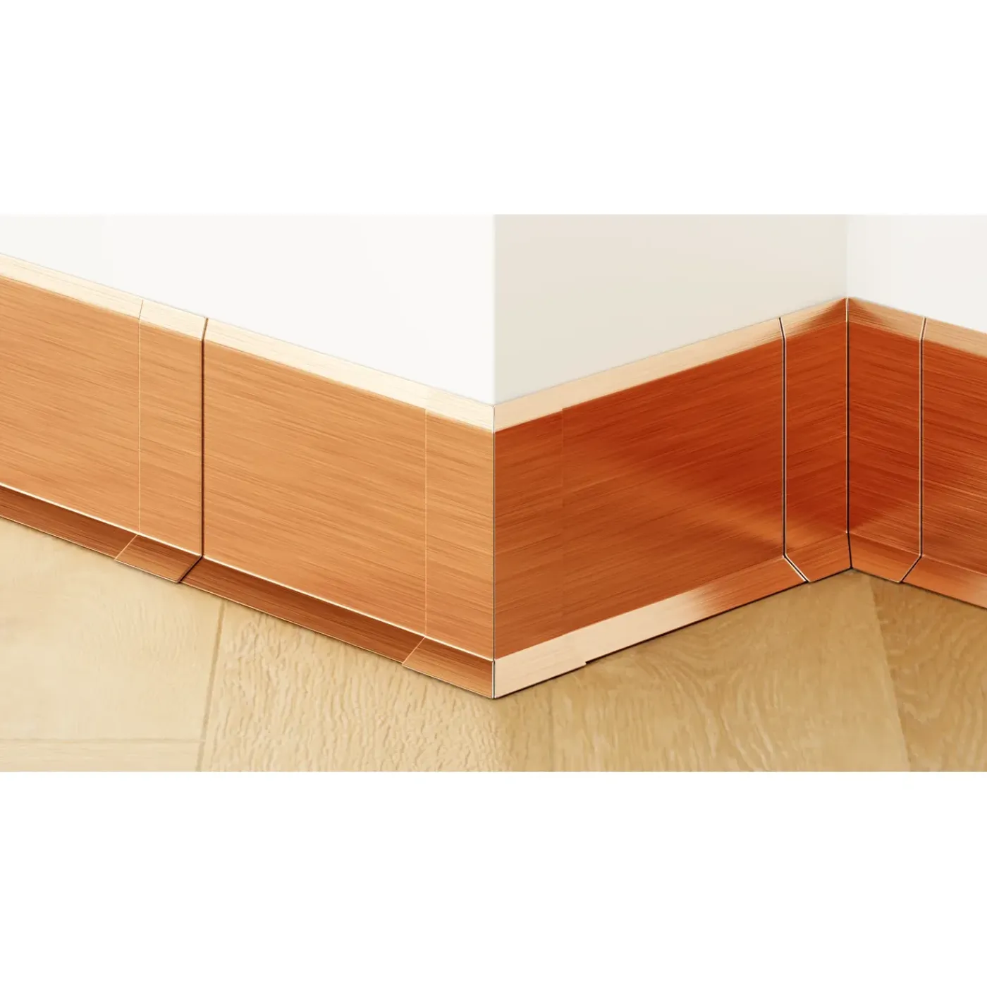 Ilcom Ceramica Ilcom Binnenhoek Fli Voor Plint F 80 Mm X 30 Mm X 30 Mm - Geborsteld Koper