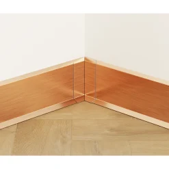 Ilcom Ceramica Ilcom Binnenhoek Fli Voor Plint F 80 Mm X 30 Mm X 30 Mm - Geborsteld Koper