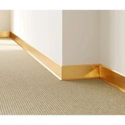 Ilcom Ceramica Ilcom Binnenhoek Fli Voor Plint F 80 Mm X 30 Mm X 30 Mm - Geborsteld Goud
