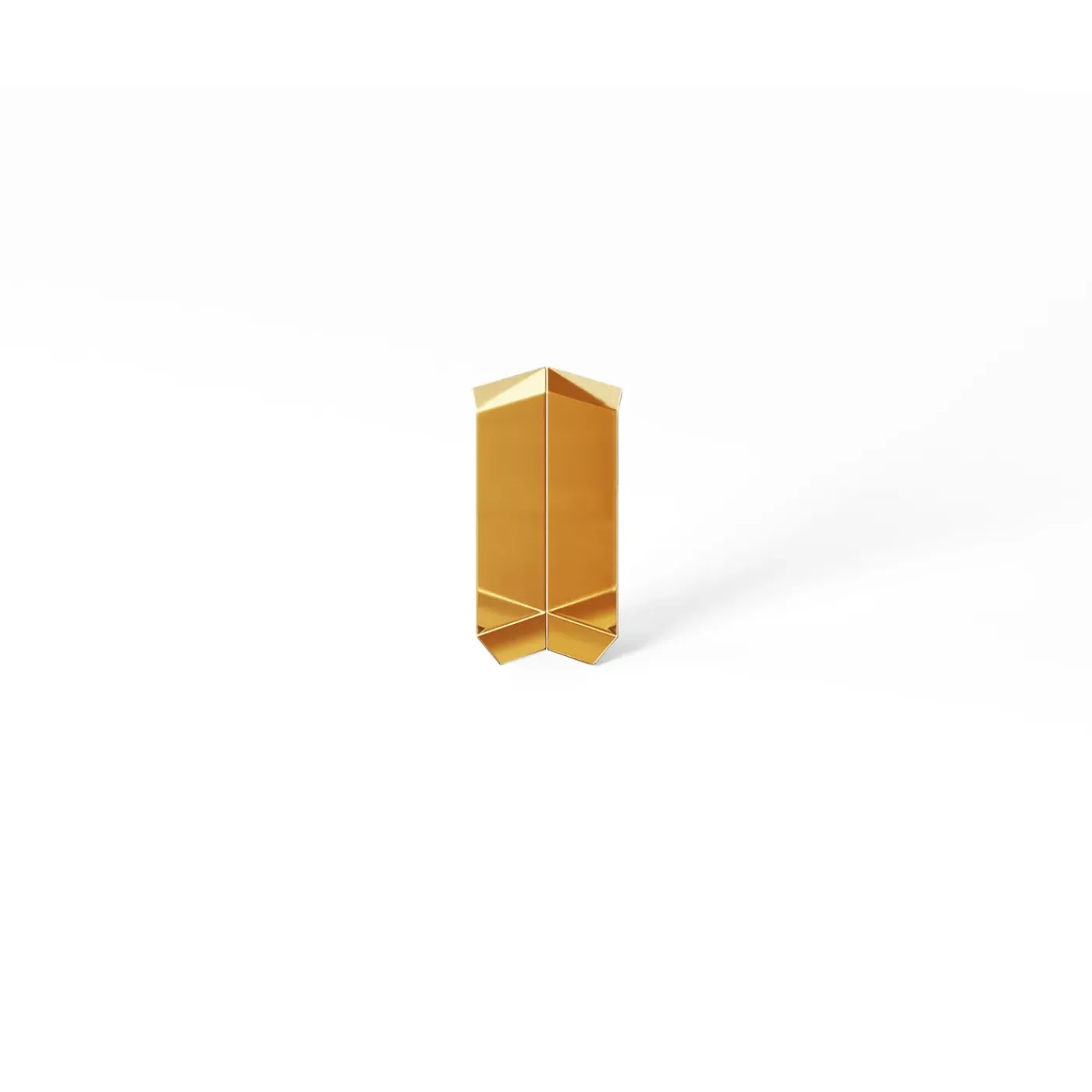 Ilcom Ceramica Ilcom Binnenhoek Fli Voor Plint F 100 Mm X 30 Mm X 30 Mm - Gepolijst Goud