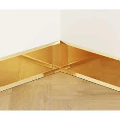 Ilcom Ceramica Ilcom Binnenhoek Fli Voor Plint F 100 Mm X 30 Mm X 30 Mm - Gepolijst Goud