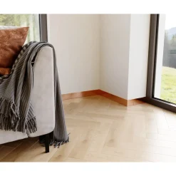 Ilcom Decoratieve Plint FC Van Roestvrij Staal 2700 mm x 60 mm - Koperen Spiegel