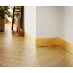 Ilcom Decoratieve Plint FC Van Roestvrij Staal 2700 mm x 60 mm - Goud Geborsteld