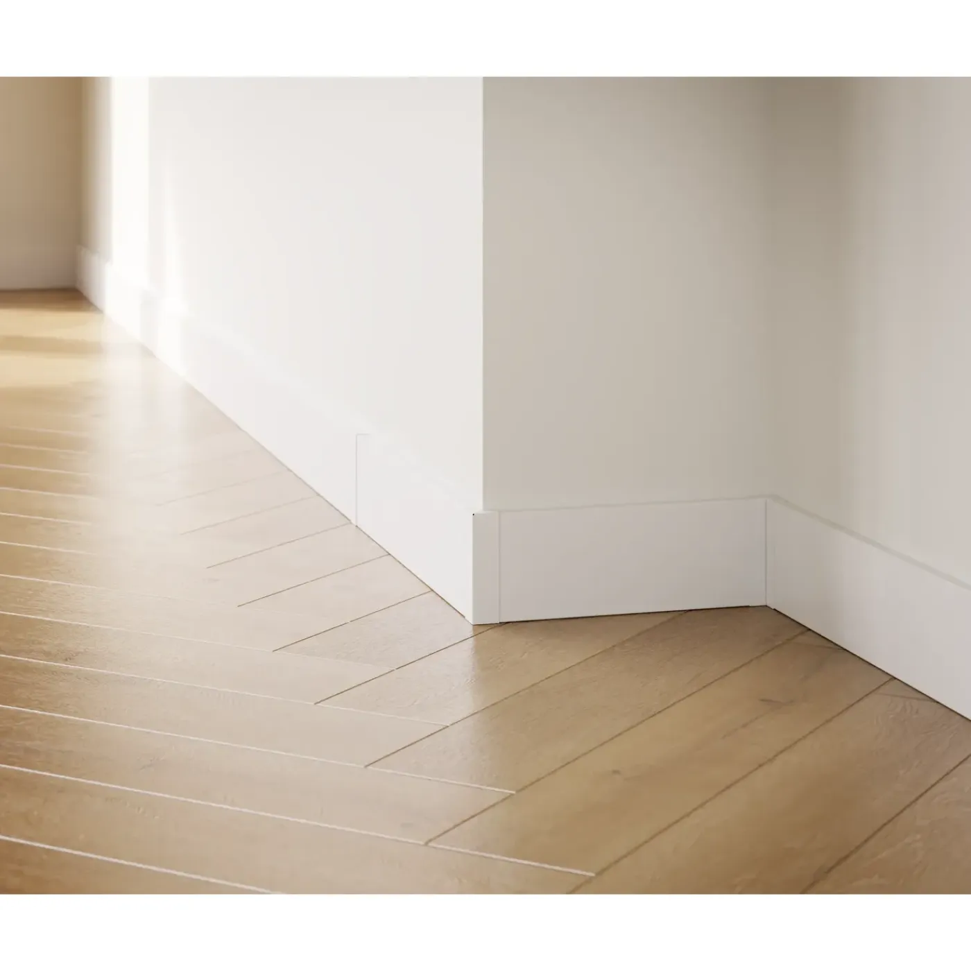 Ilcom Ceramica Ilcom Decoratieve Plint FC Van Roestvrij Staal 2700 mm x 60 mm - Witte Mat