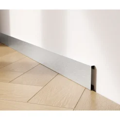 Ilcom Ceramica Ilcom Decoratieve Plint FC Van Roestvrij Staal 2700 mm x 60 mm - Zilver Geborsteld