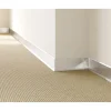 Ilcom Ceramica Ilcom decoratieve plint voor muren F Gepolijst zwart - 80mm x 2700mm van roestvrij staal