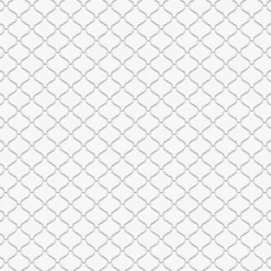 Ilcom mozaïekplaat White Arabesque op netwerk 27.5 cm x 24.3 cm - keramiek voor badkamer of keuken