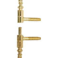 Overig Inboorpaumelle - messing - Ø 9x65 mm - 2 stuks