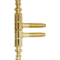 Overig Inboorpaumelle - messing - Ø 9x65 mm - 2 stuks