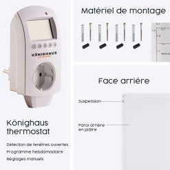 Infrarood Verwarming Panorama-serie 1200w Met Thermostaat Schildpad