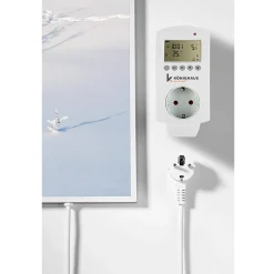 Könighaus Infrarot Infrarood Verwarming Panorama-serie 1200w Met Smart-thermostaat Sneeuwlandschap