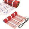 Innovaheat - Elektrische Vloerverwarming Op Mat - 1 M² - 200 Watt - Incl. thermostaat