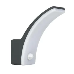 Inspire Buitenwandlamp Lakko - Antraciet - Koel Wit - 11W - met Sensor