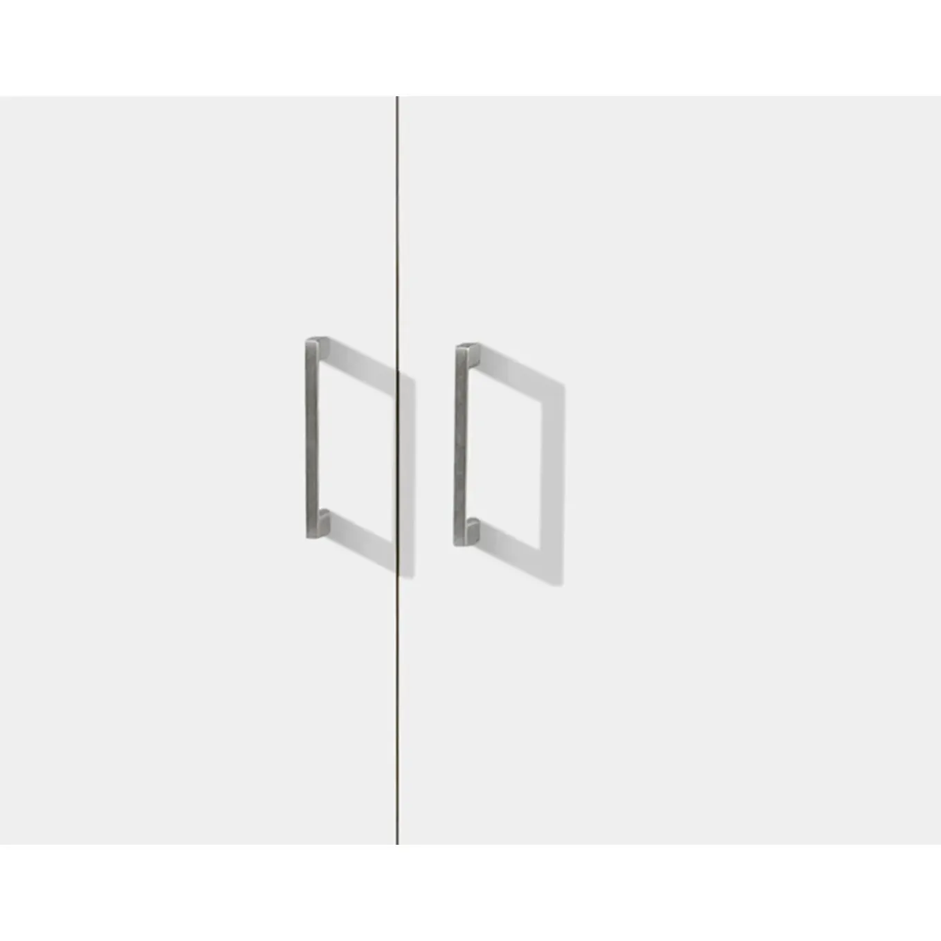 Interiax Kledingkast 'amelie' - Wit - 2 Deurs - 180x60x40 Cm
