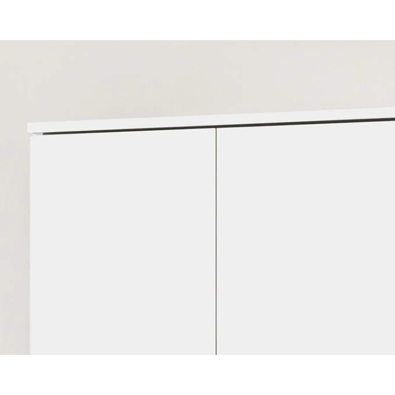 Interiax Kledingkast 'amelie' - Wit - 2 Deurs - 180x60x40 Cm