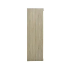 Interiax Kledingkast 'mila' - Sonoma Eik - Schuifdeurkast - 197x182x52 Cm