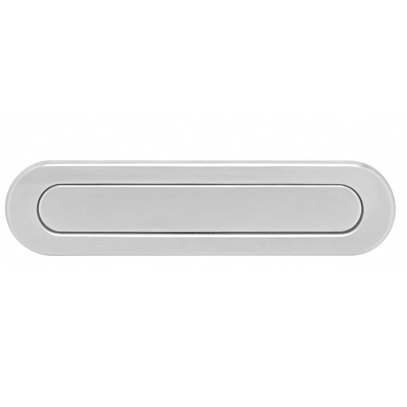 Intersteel Brievenbus Ovaal Met Veer Rvs Geborsteld