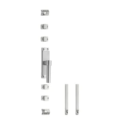 Intersteel Kruk-espagnolet Rechts L-recht Met Stangenset 2x 1245 Mm Rvs Geborsteld