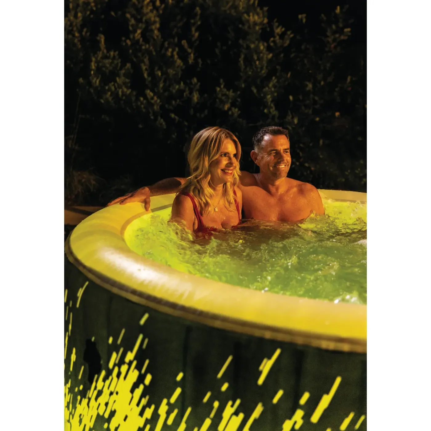 Intex PureSpa Galaxie Deluxe Spa - 795L - 4 Personen - Led - 196x196x71cm