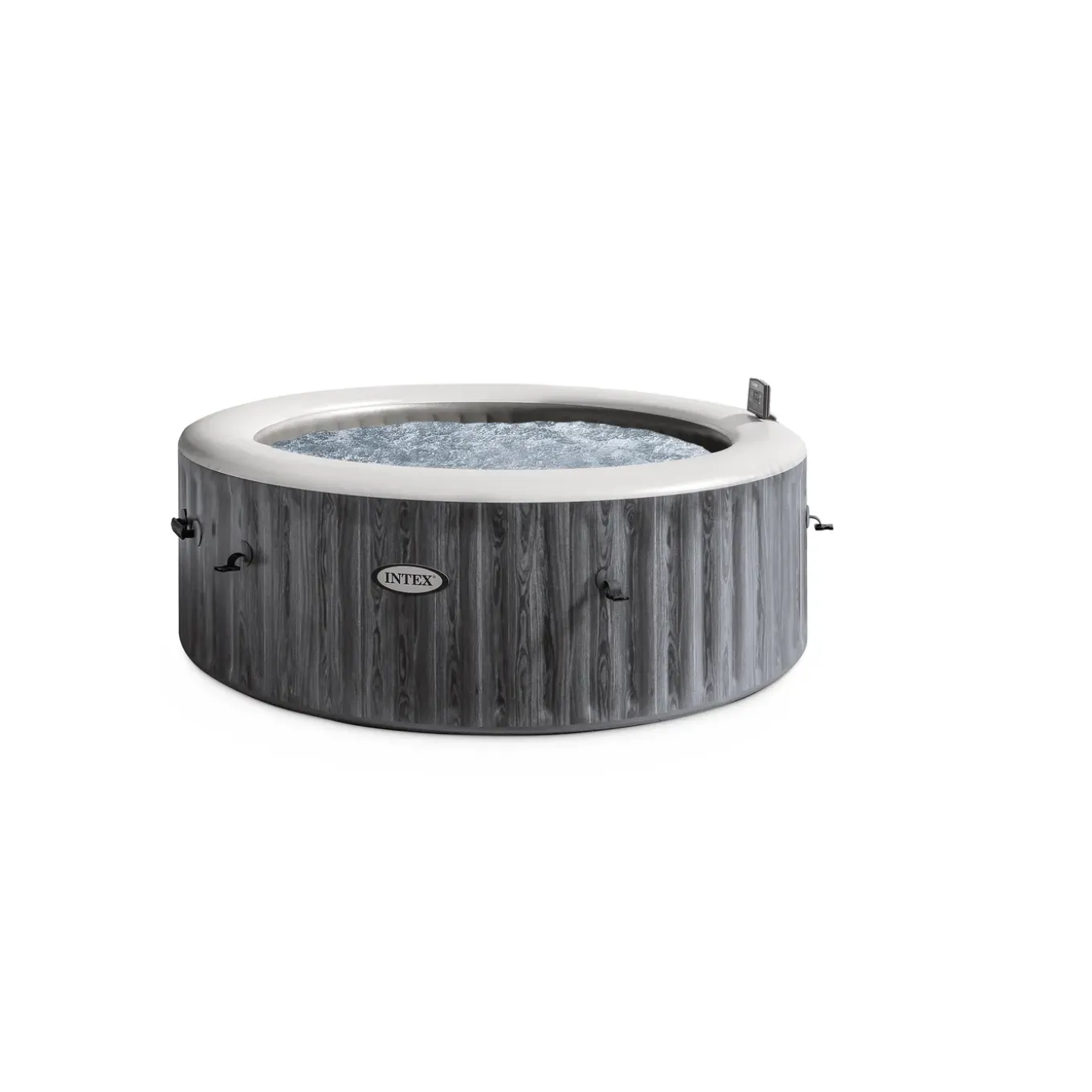 Intex PureSpa Greywood Deluxe Opblaasbare Spa - 1098L - 6 Personen - Led - 216x216x71cm