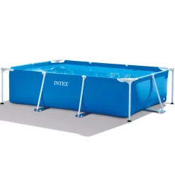 Intex Rechthoekig Frame Zwembad - 300 x 200 x 75 cm - Blauw - Inclusief Accessoire CB76