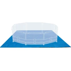 Intex Rechthoekig Frame Zwembad - 300 x 200 x 75 cm - Blauw - Inclusief Accessoire CB76