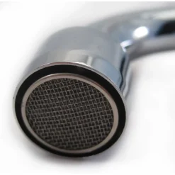 Invena Keukenkraan Chroom Wandmontage Koud Water Onderste Uitloop