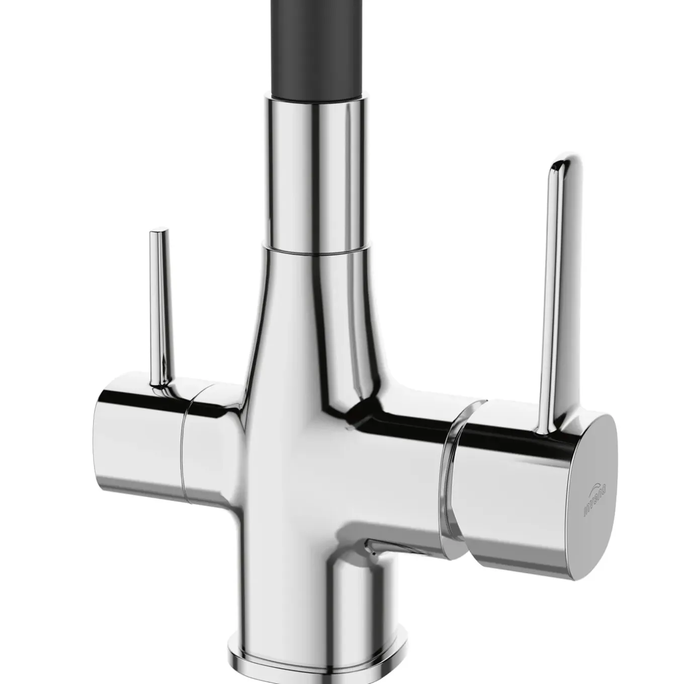 Invena Keukenkraan GLAMOUR Chroom Keukenmengkraan Waterfiltratie Set