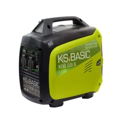 Inverter Generator 2000W Könner & Söhnen, 15.6kg, Superstil 62dB, 4-takt, Camping & Thuis, Ecomode