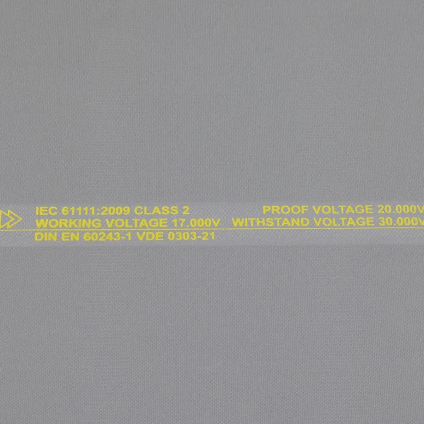 IVOL Isolatiemat Loper - 3 Mm 30 Kv - Breedte 100 Cm - Grijs