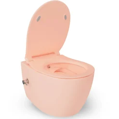 Isvea Sentimenti Hangtoilet Met Bidetfunctie - Randloos - Zalmroze