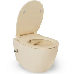 Isvea Sentimenti Hangtoilet Met Bidetfunctie - Randloos - Ivoor