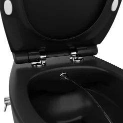 Isvea Sentimenti Hangtoilet Met Bidetfunctie - Randloos - Mat Zwart