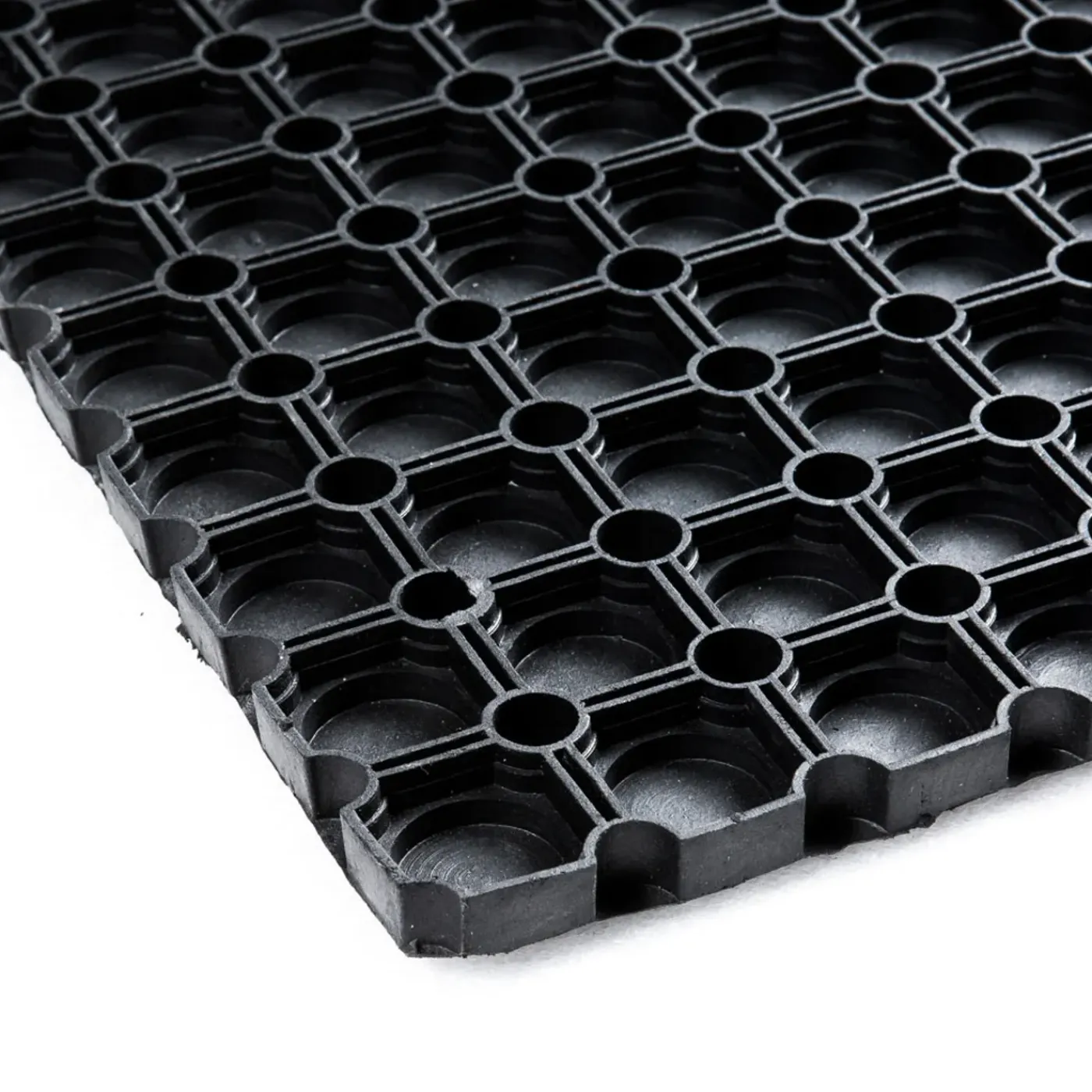 IVOL Ringmat 40 X 60 Cm Gesloten Bodem Zwart