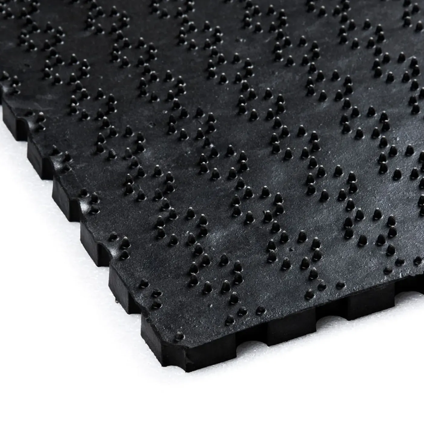 IVOL Ringmat 40 X 60 Cm Gesloten Bodem Zwart