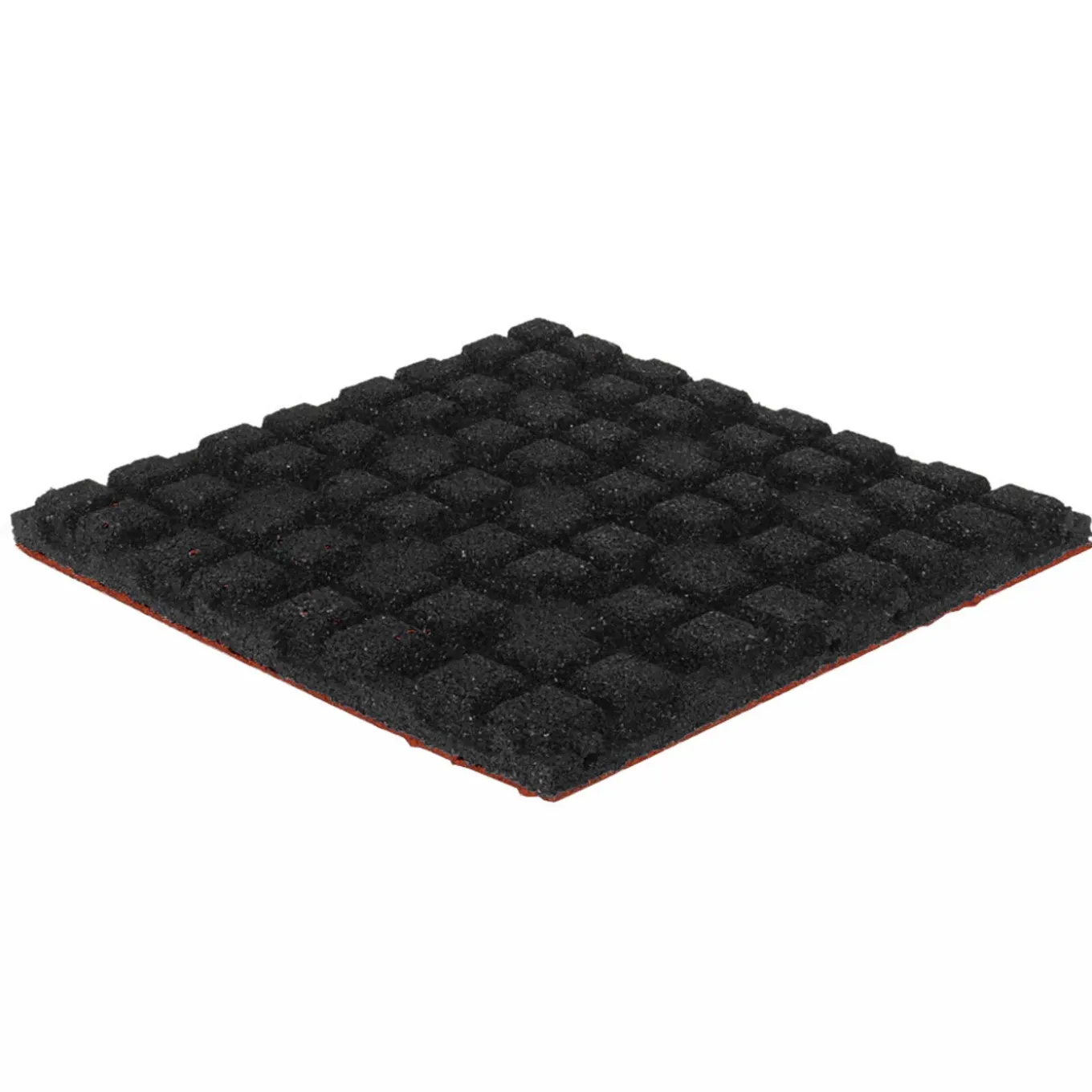 Ivol Rubber Tegel Epdm Toplaag - 50 X 50 Cm - 45 Mm - Rood