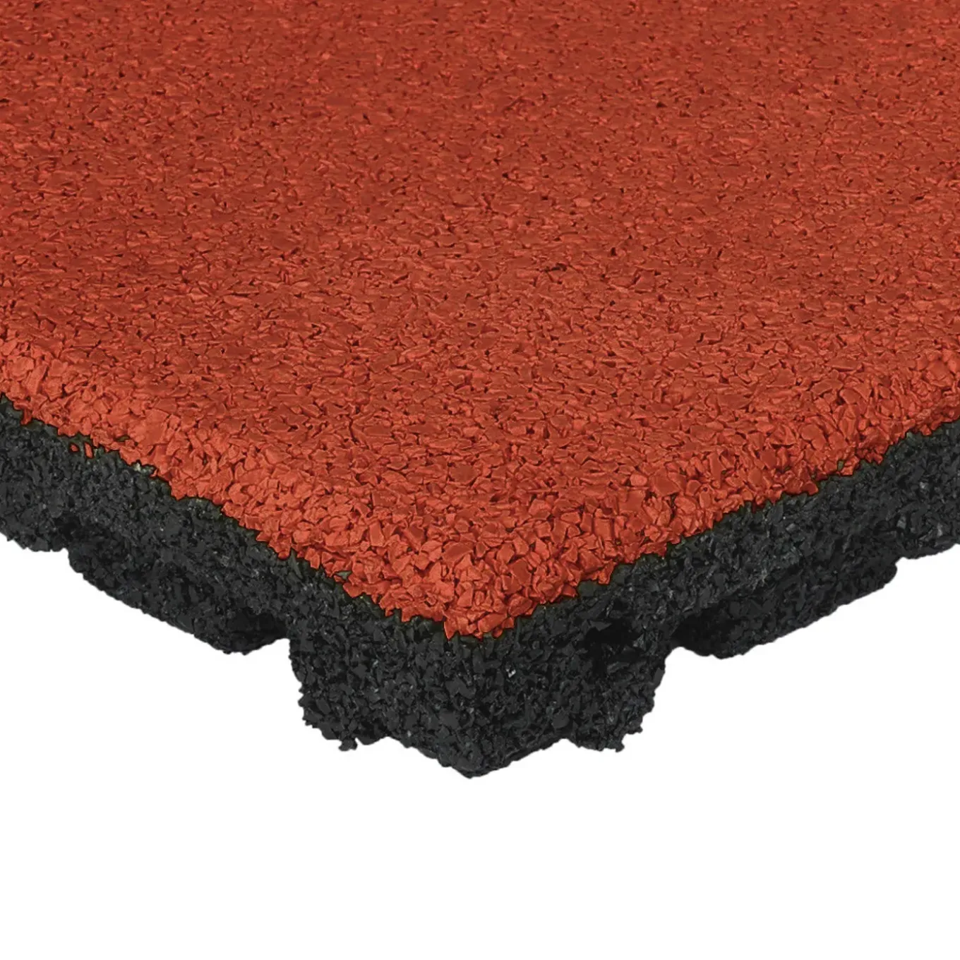 Ivol Rubber Tegel Epdm Toplaag - 50 X 50 Cm - 45 Mm - Rood