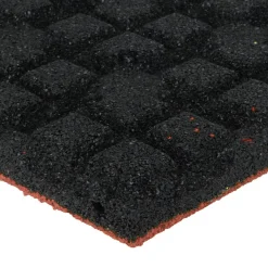 Ivol Rubber Tegel Epdm Toplaag - 50 X 50 Cm - 45 Mm - Rood